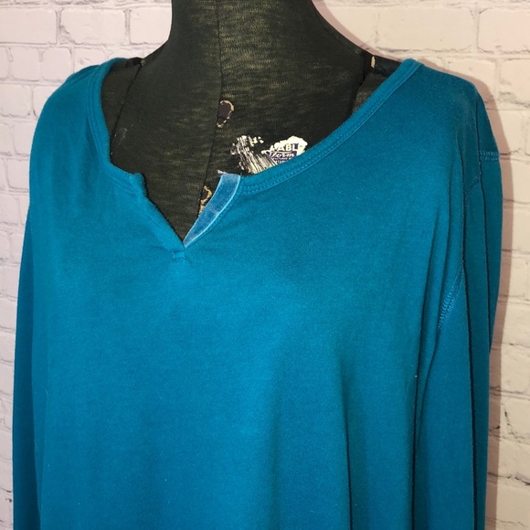 D3 (5 FOR $25) ST. JOHNS BAY TOP LONG SLEEVE V-NECK SZ XL - Picture 5 of 6